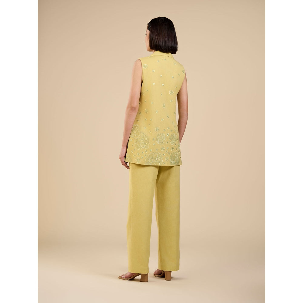 ORIGANI Sage Green Trouser