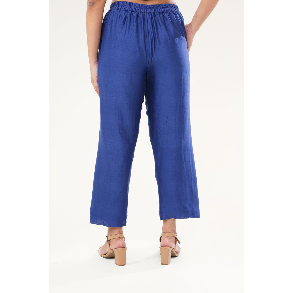 ORIGANI Jasmine Trouser - Blue