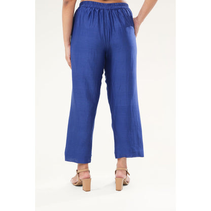 ORIGANI Zinnia Trouser - Blue