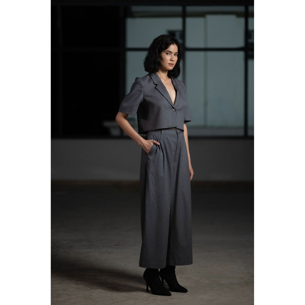 ORIGANI Earthen Slate Trouser