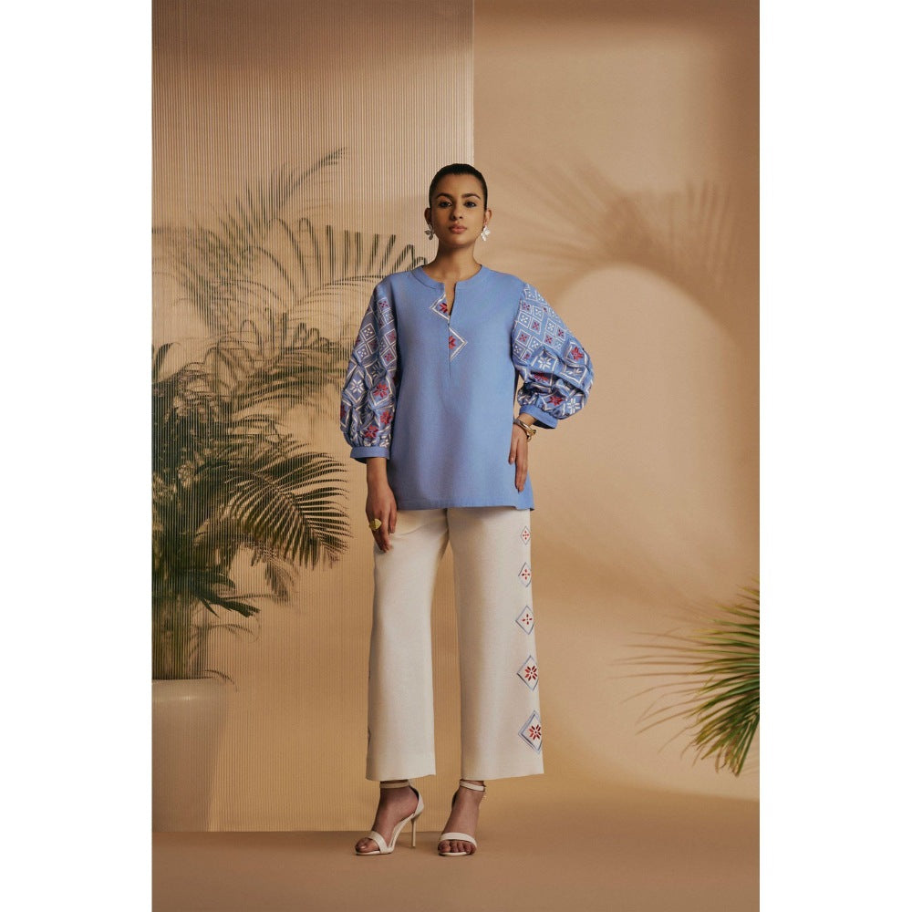 ORIGANI Ivory Rainforest Pant