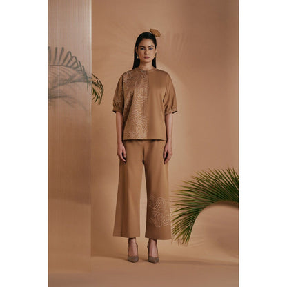 ORIGANI Brown Mirage Pant