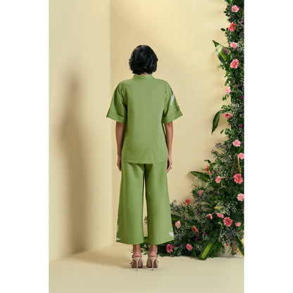ORIGANI Green Soleil Shirt