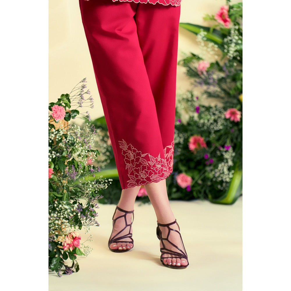 ORIGANI Red Amara Pant