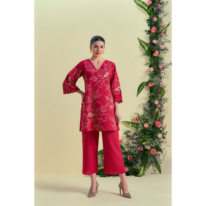 ORIGANI Red Nira Pant