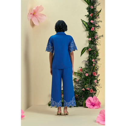 ORIGANI Blue Evaya Pant