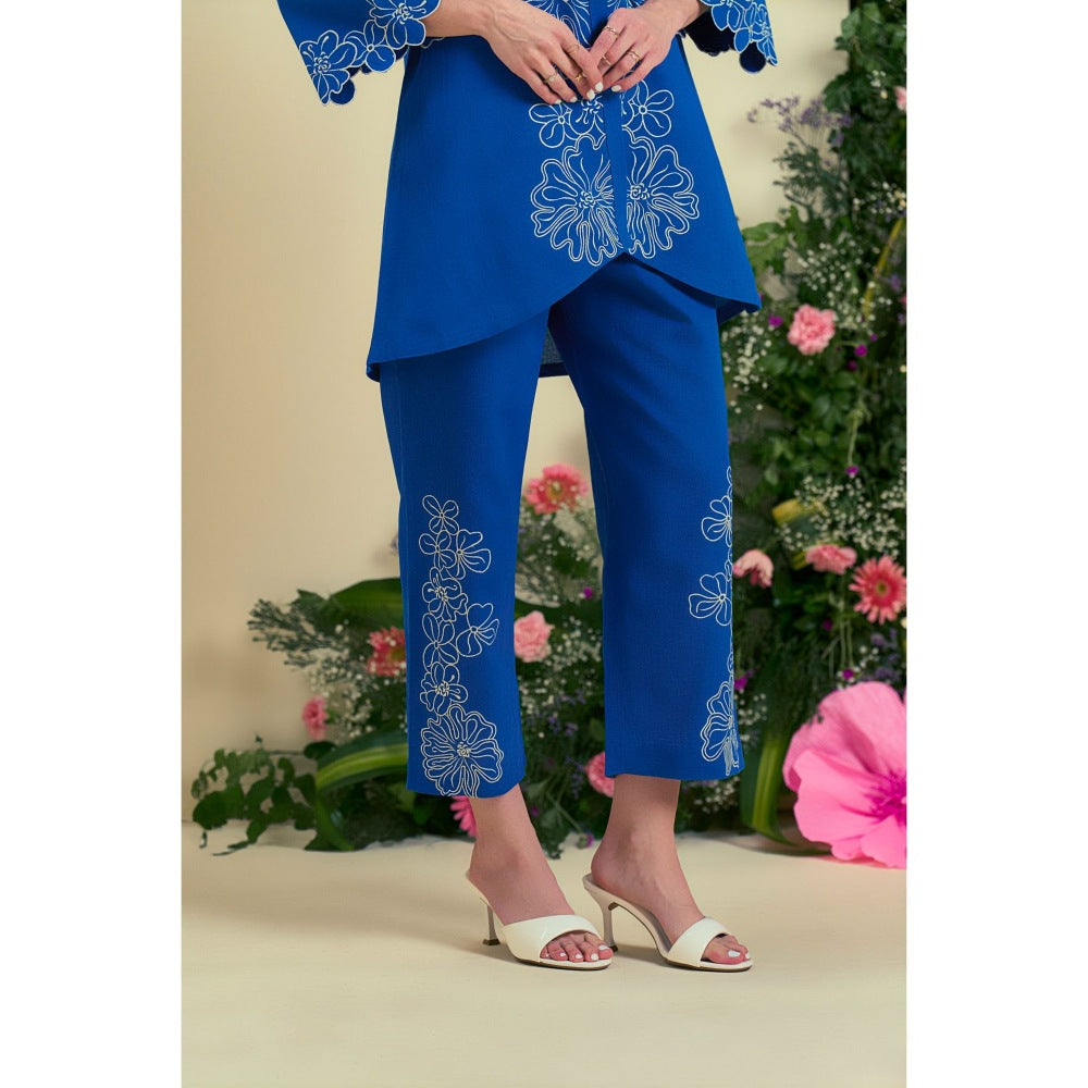 ORIGANI Blue Elise Pant