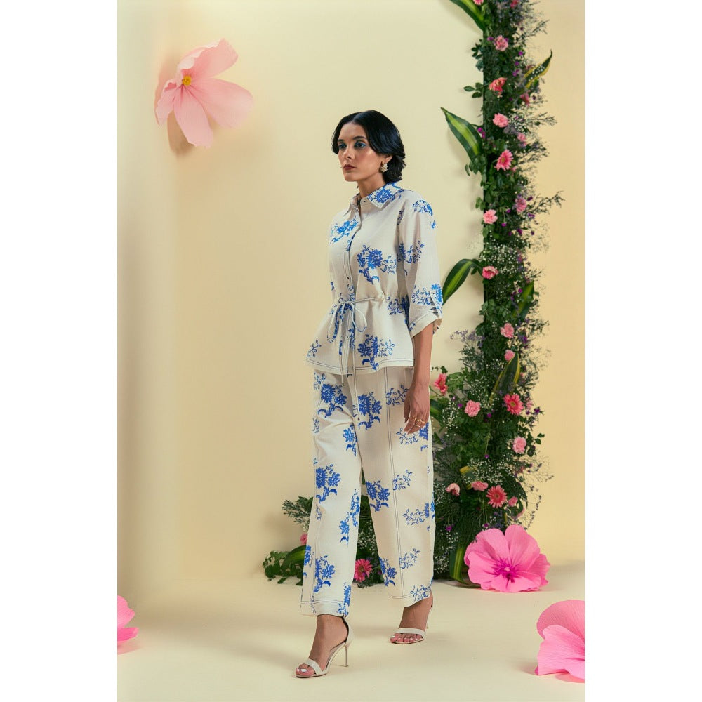 ORIGANI Off White Lyana Pant