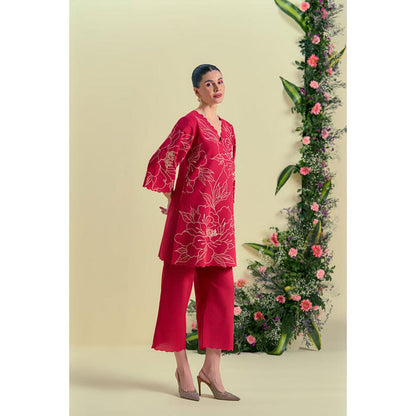 ORIGANI Red Nira Kurti