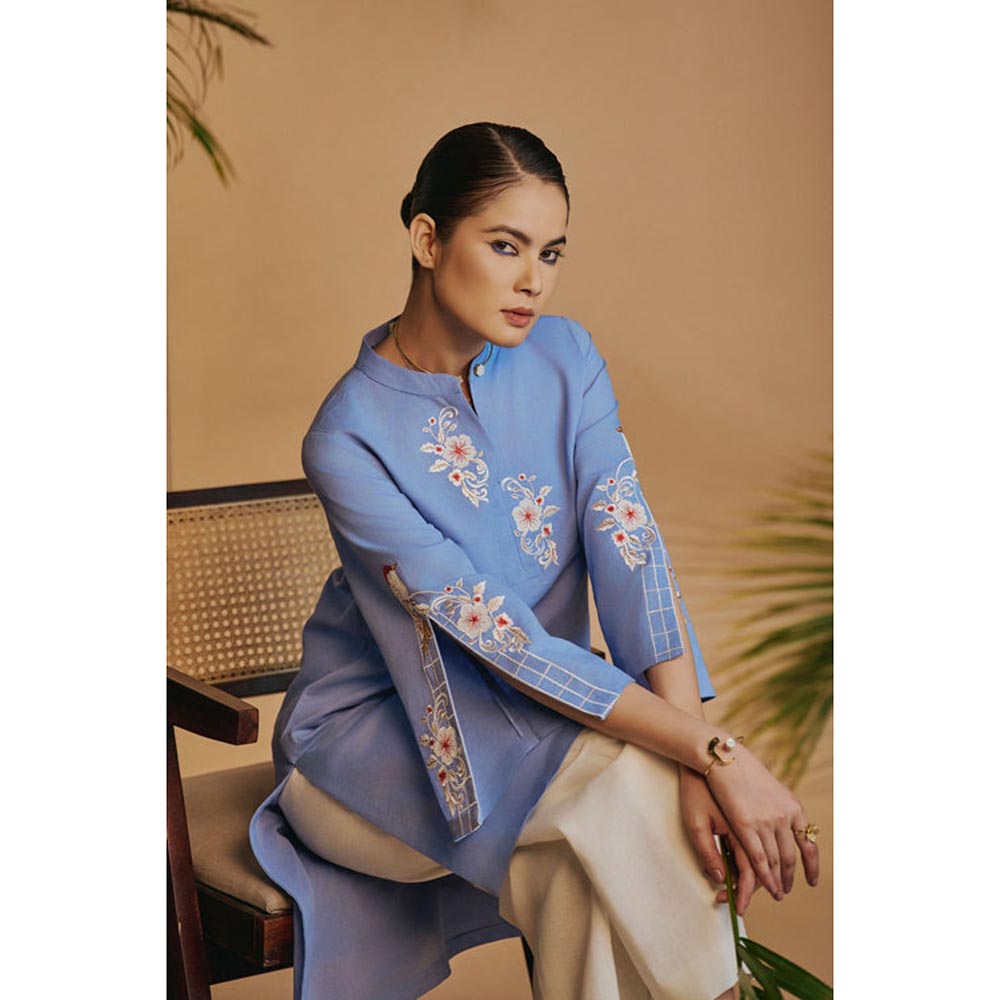 ORIGANI Blue Bird Escape Kurti