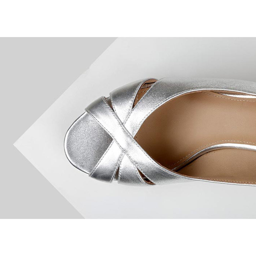 Oroh Segovia Silver Heels