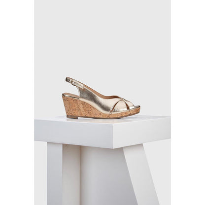 Oroh Segovia Gold Heels
