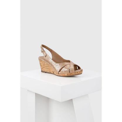 Oroh Segovia Gold Heels