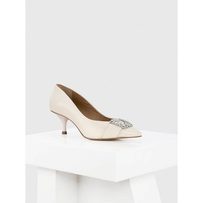 Oroh Marbella White Pump Heels