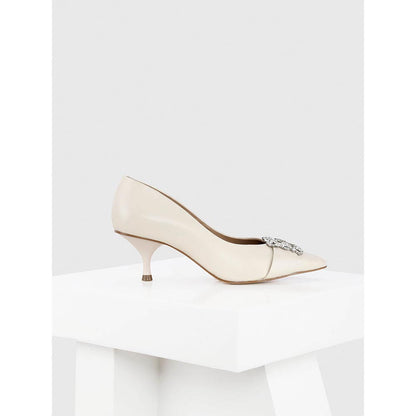 Oroh Marbella White Pump Heels