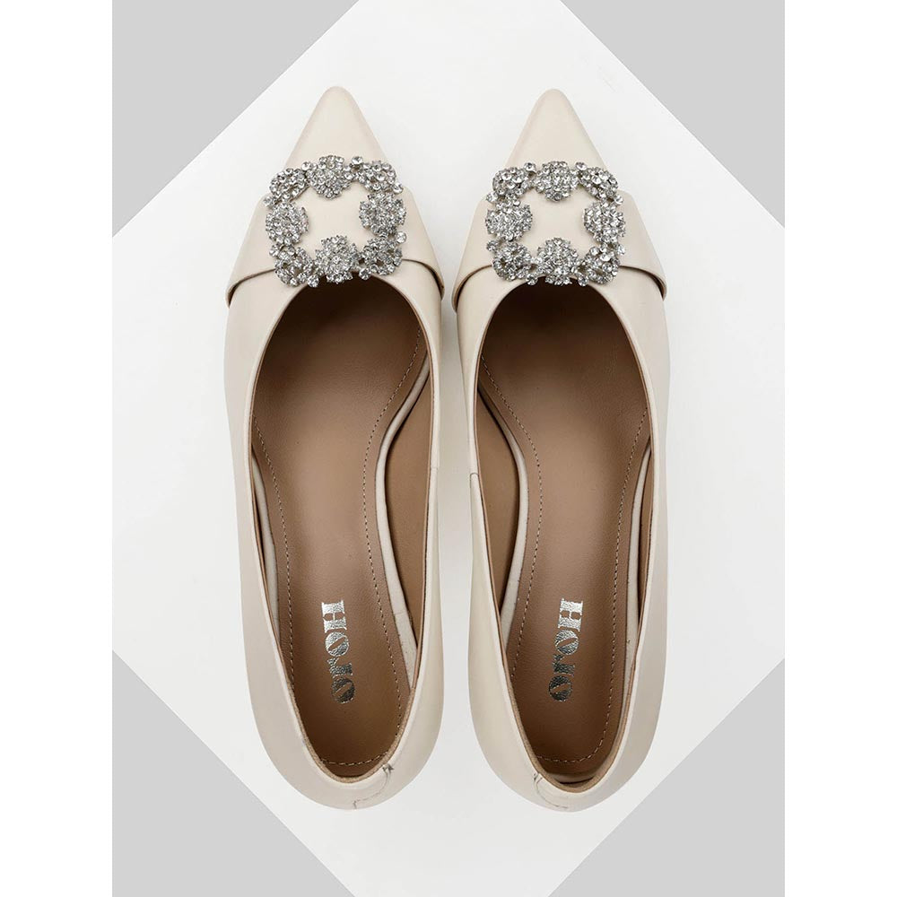Oroh Marbella White Pump Heels