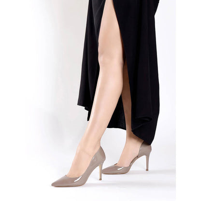 Oroh Barcelona Grey Pump Heels