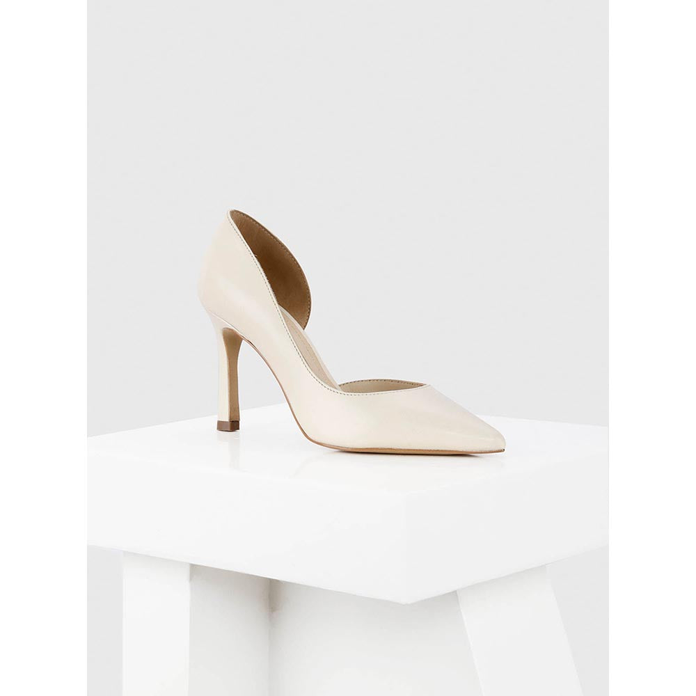 Oroh Barcelona White Pump Heels