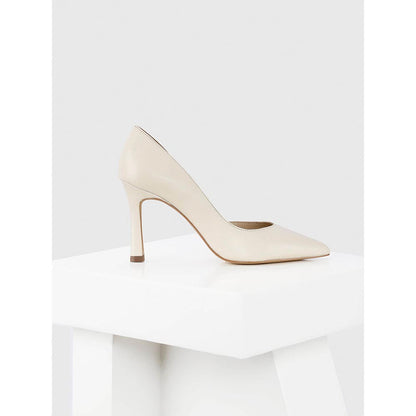 Oroh Barcelona White Pump Heels