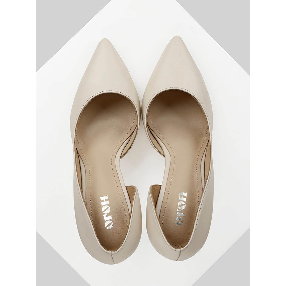 Oroh Barcelona White Pump Heels