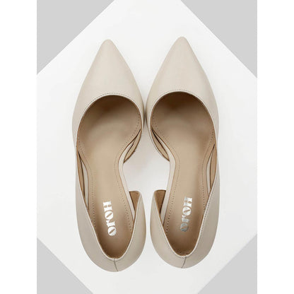 Oroh Barcelona White Pump Heels