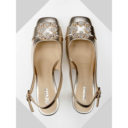 Oroh Sugilite Gold Heels