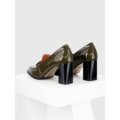 Oroh Isabella Green Pump Heels