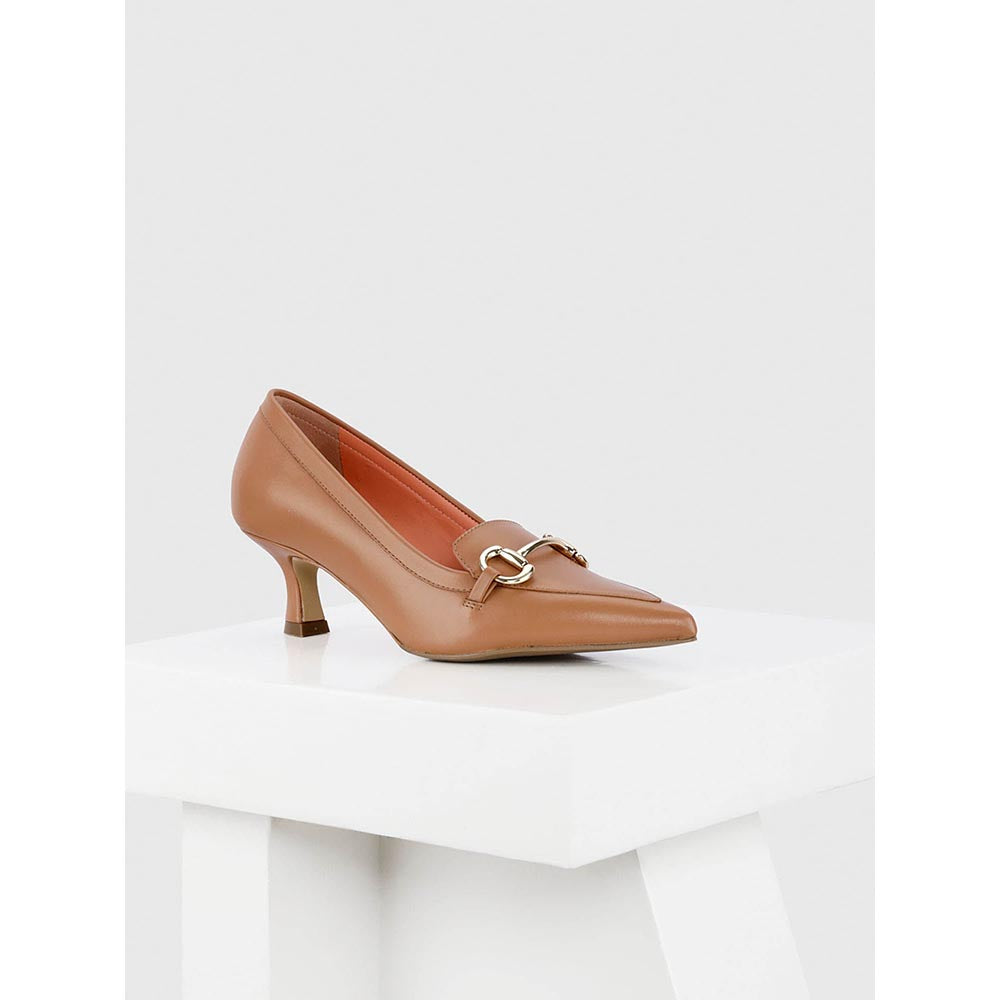 Oroh Sara Tan Pump Heels