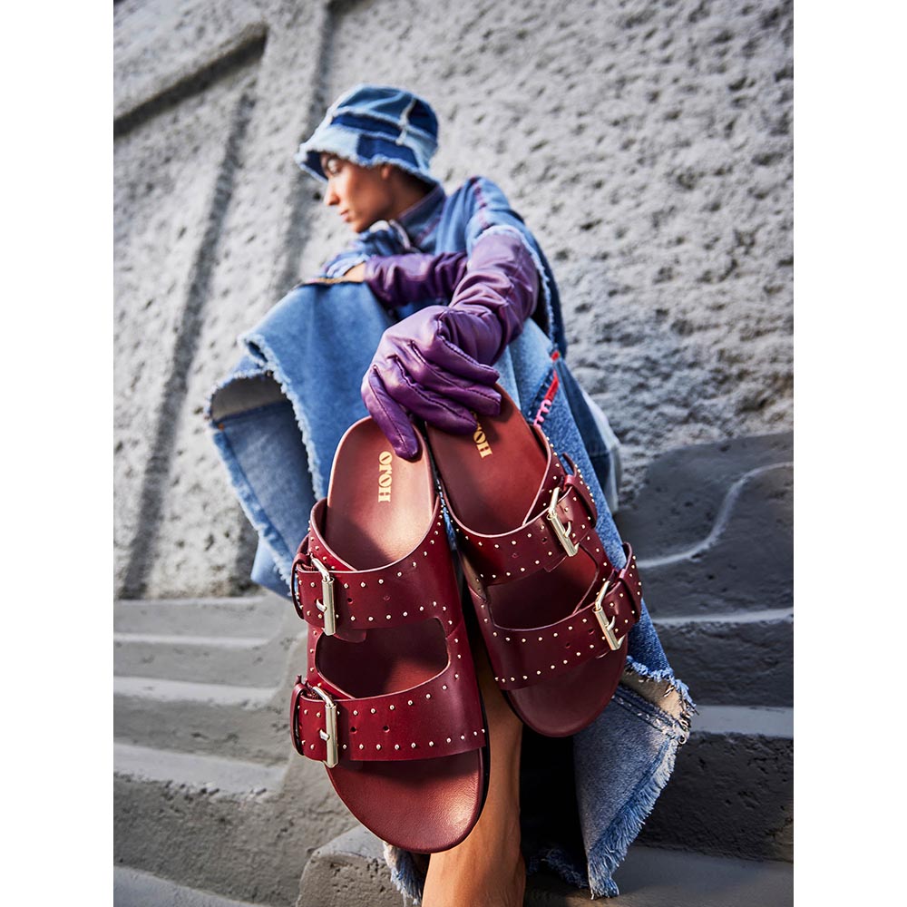 Oroh Meilila Maroon Flats