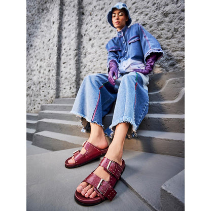 Oroh Meilila Maroon Flats