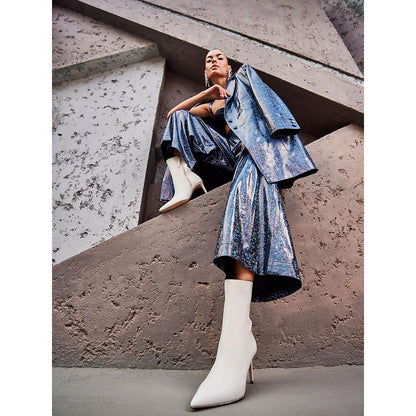 Oroh Cristina White Casual Boots
