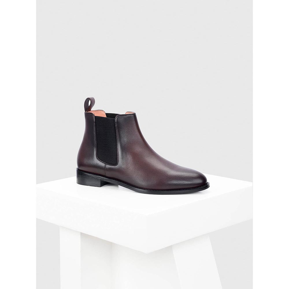 Oroh Alba Maroon Chelsea Boots