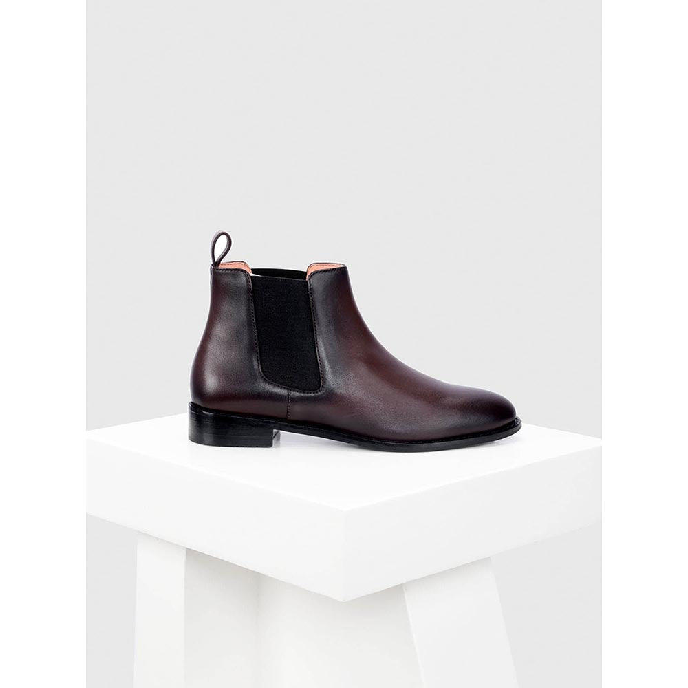 Oroh Alba Maroon Chelsea Boots