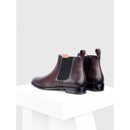 Oroh Alba Maroon Chelsea Boots