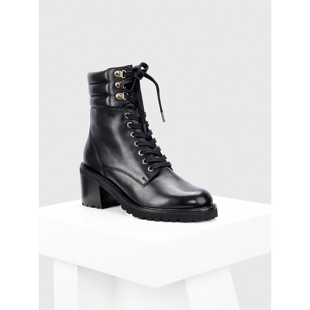 Oroh Cordon Black Casual Boots