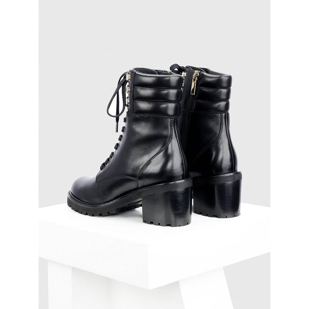 Oroh Cordon Black Casual Boots