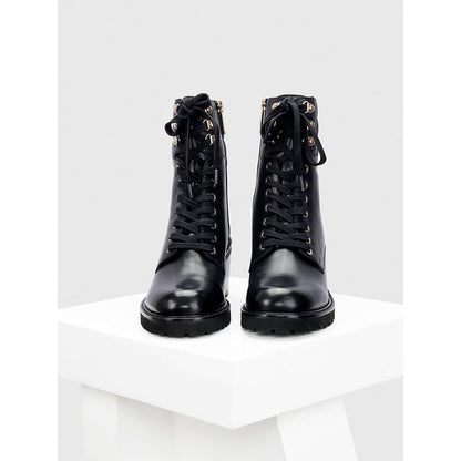 Oroh Cordon Black Casual Boots