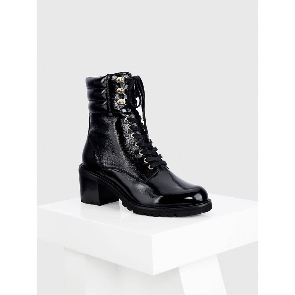 Oroh Cordon Black Casual Boots