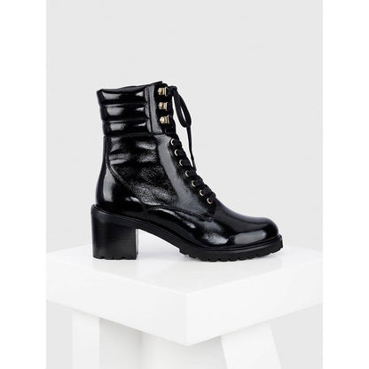 Oroh Cordon Black Casual Boots