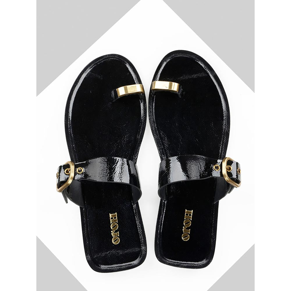 Oroh Cesena Black Flats