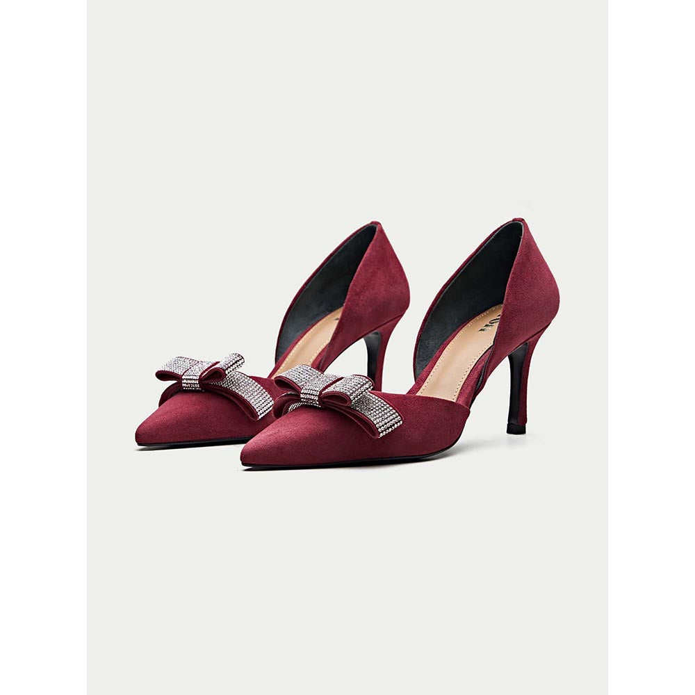 Oroh Maroon Piacenza Heels