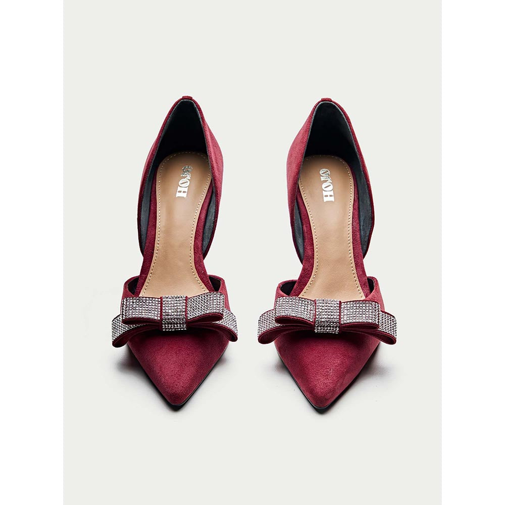 Oroh Maroon Piacenza Heels