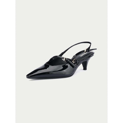 Oroh Black Marsala Heels