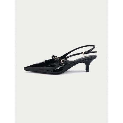 Oroh Black Marsala Heels