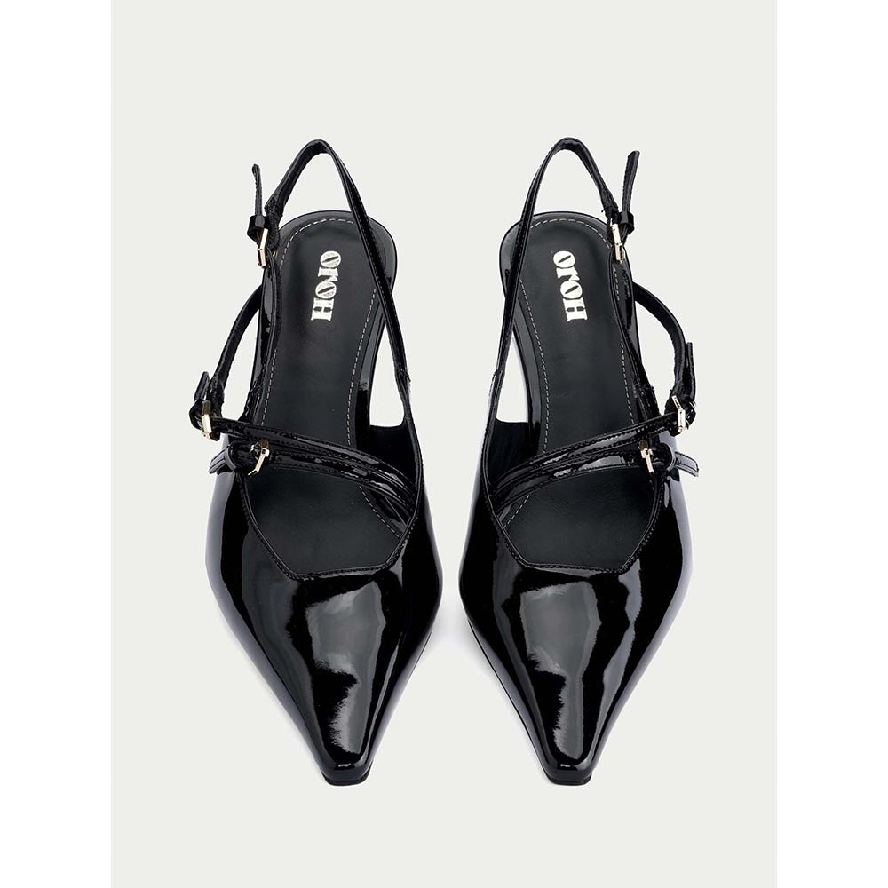 Oroh Black Marsala Heels