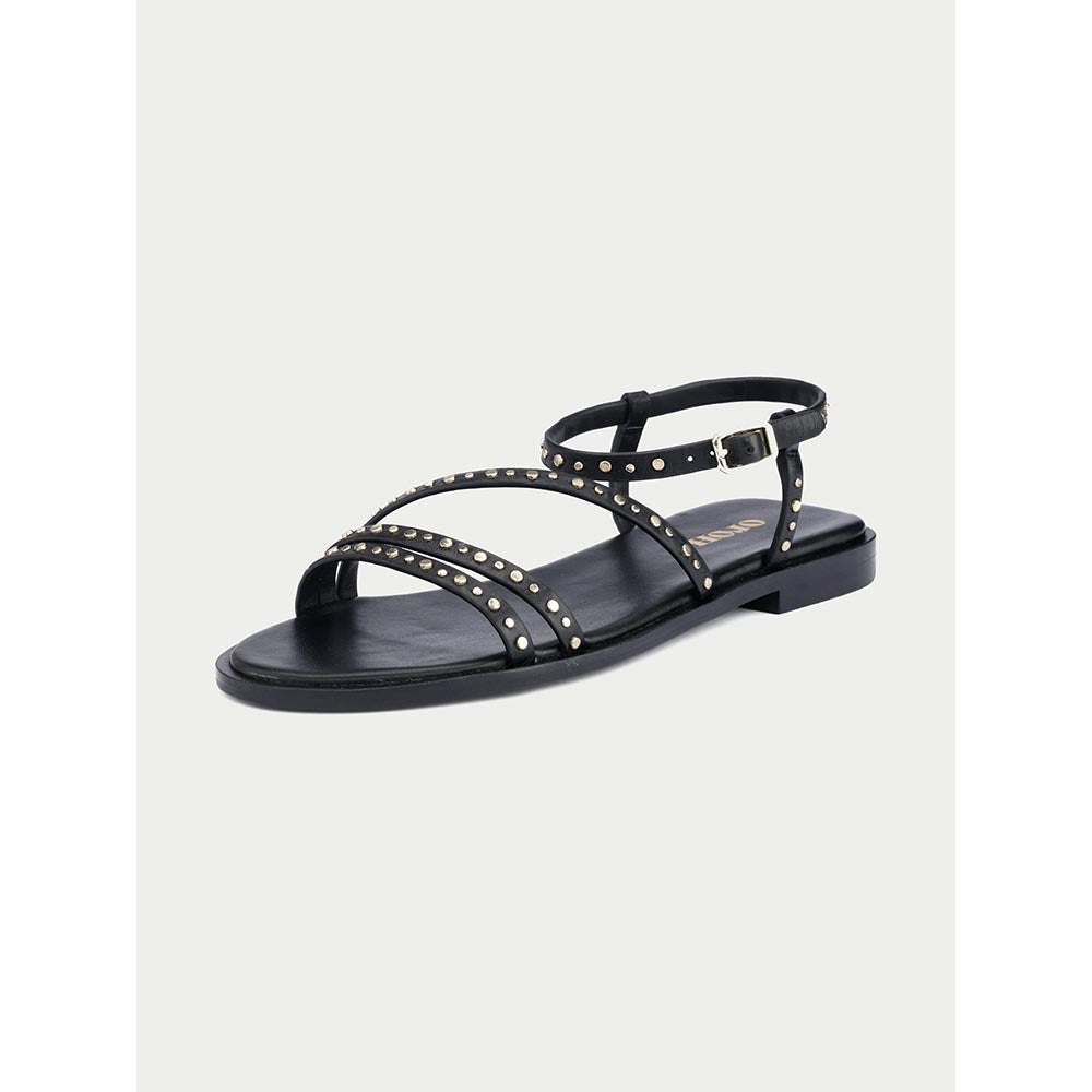 Oroh Black Oristano Sandals