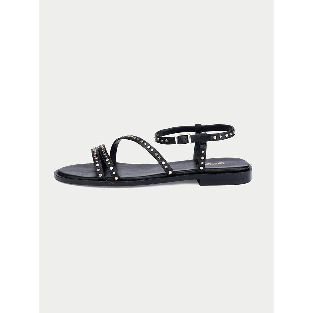 Oroh Black Oristano Sandals