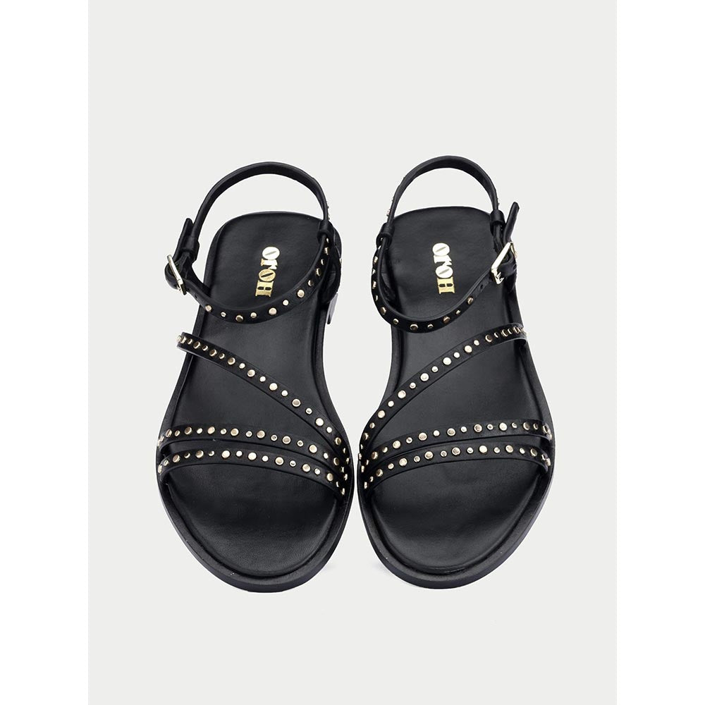 Oroh Black Oristano Sandals