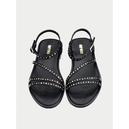 Oroh Black Oristano Sandals