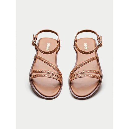 Oroh Tan Oristano Sandals